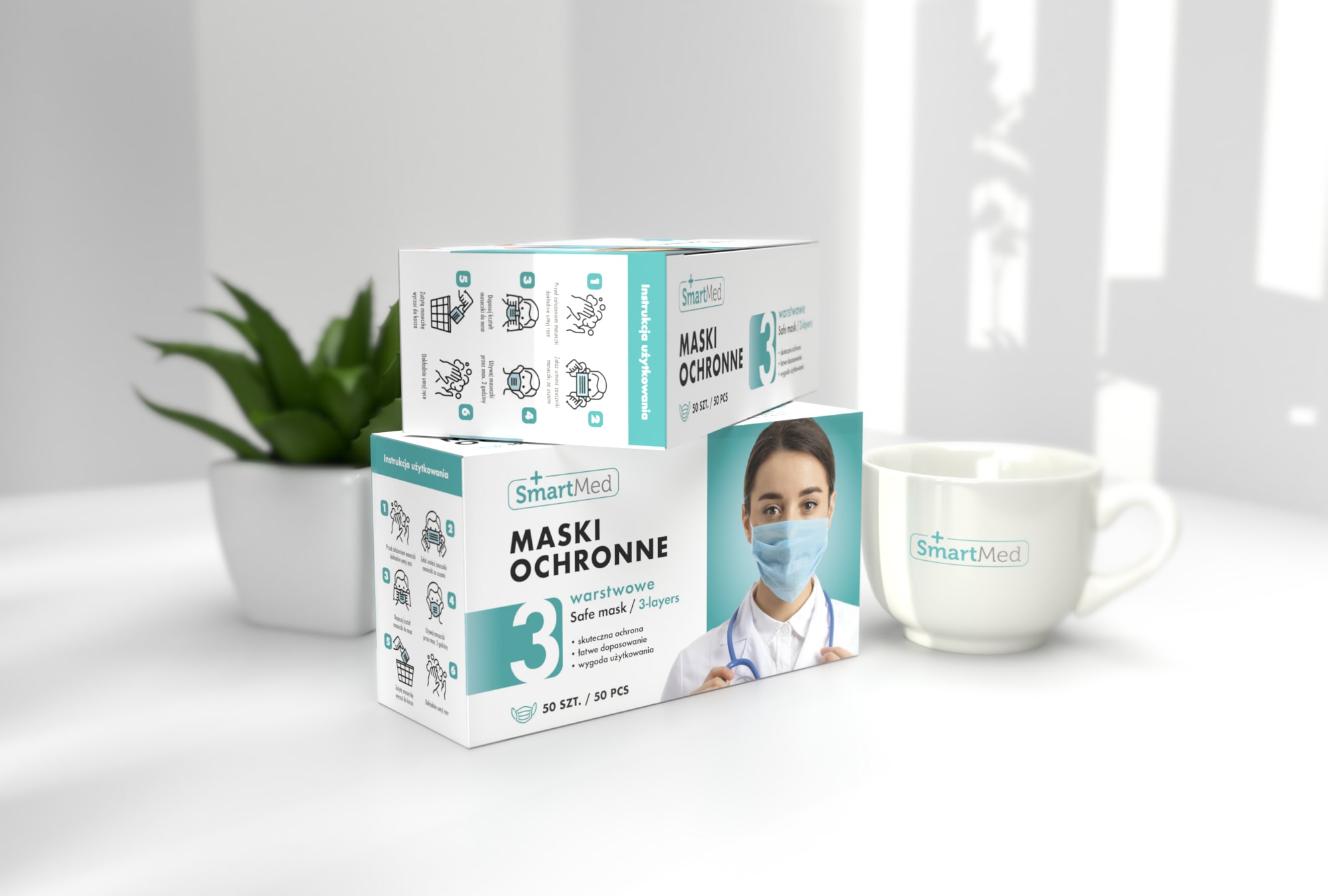 face-masks-protective-packaging-design-graphic-design-studio-agency-branding-logo-company-stationery